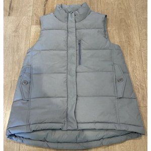 Madewell Zip-Up Puff Puffer Vest Size XXS Blue New NWT NH848